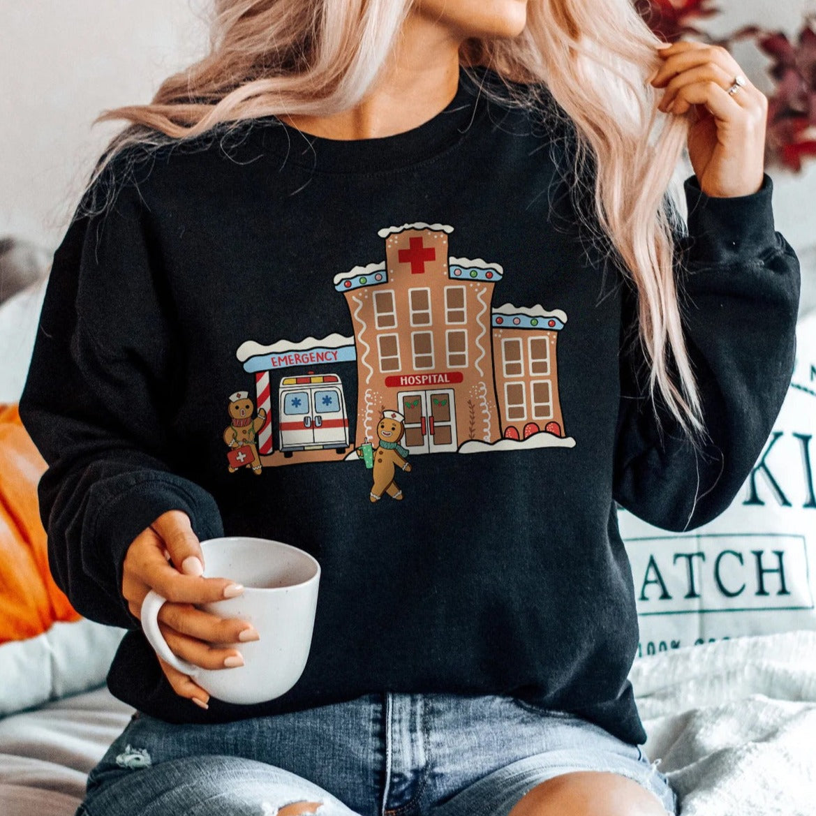 Gingerbread Hospital Sweatshirt