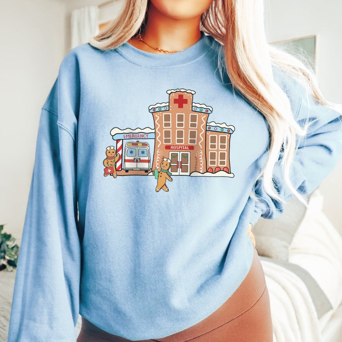 Gingerbread Hospital Sweatshirt