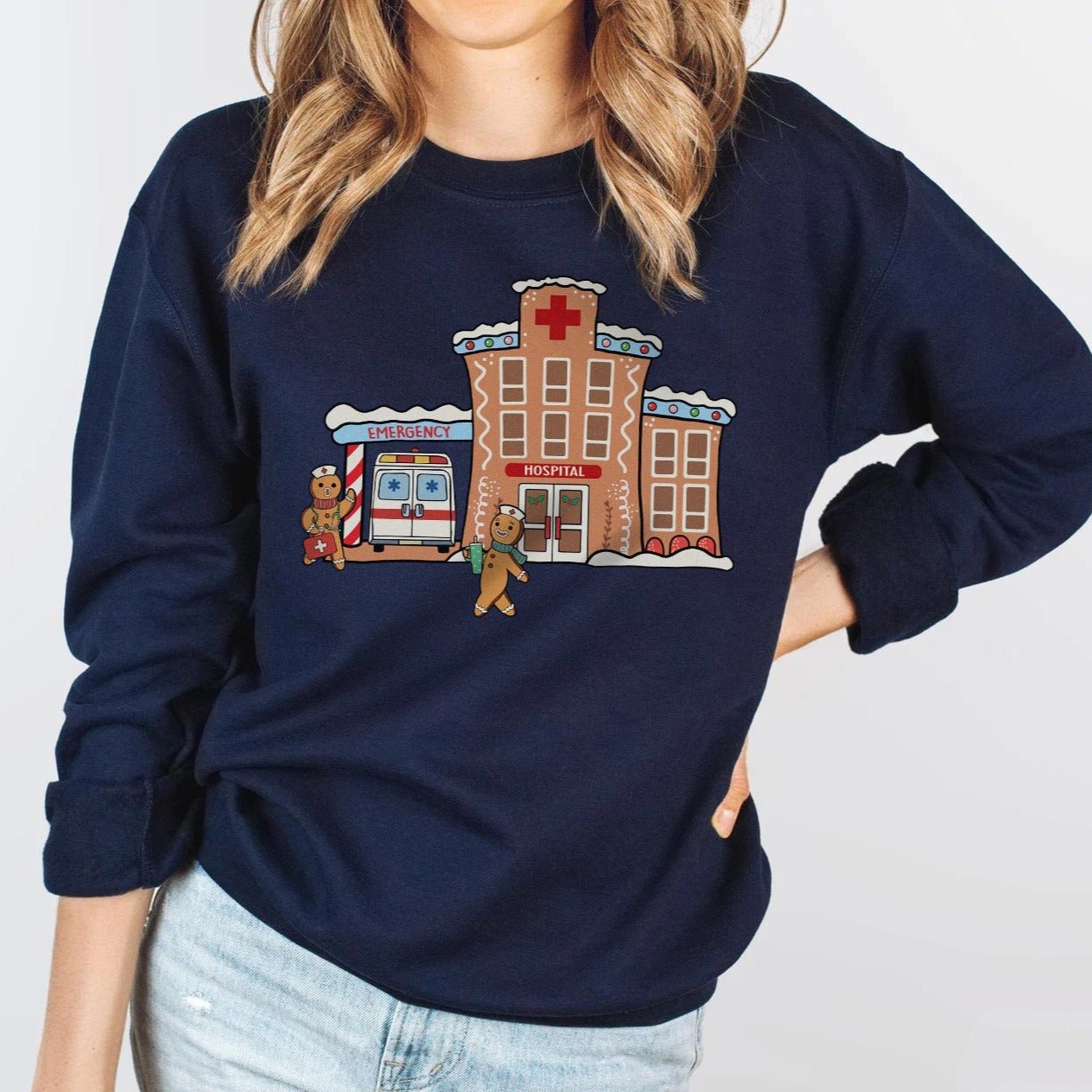 Gingerbread Hospital Sweatshirt