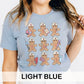 Gingerbread Nurses in a Row T-Shirt