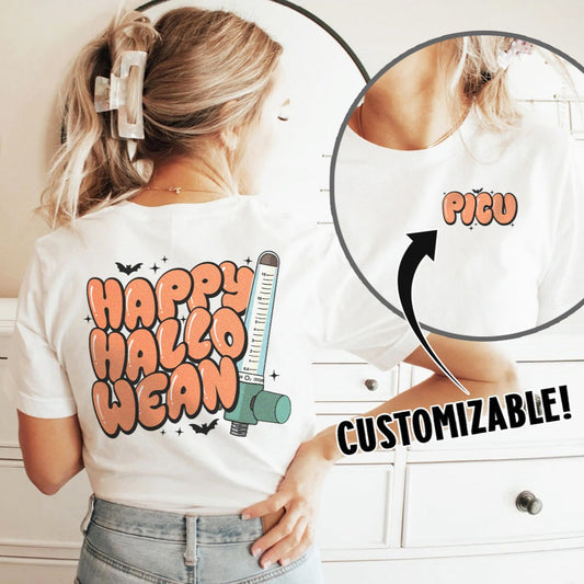Happy Hallowean (Back Design) T-Shirt