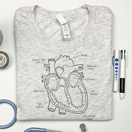 Heart Anatomy T-Shirt