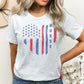 Heart USA Nurse Flag T-Shirt