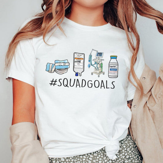ICU Squad Goals T-Shirt