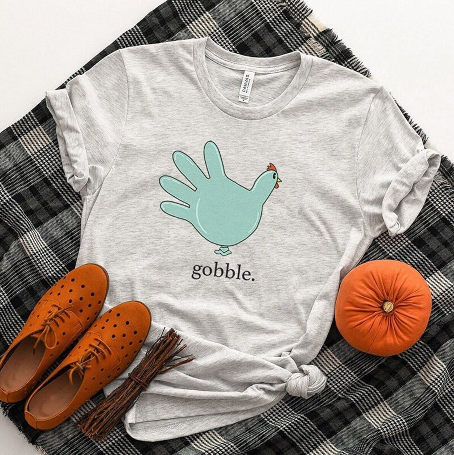 Gobble Turkey Glove T-Shirt