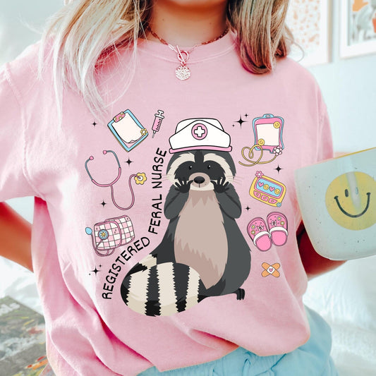 Registered Feral Nurse T-Shirt