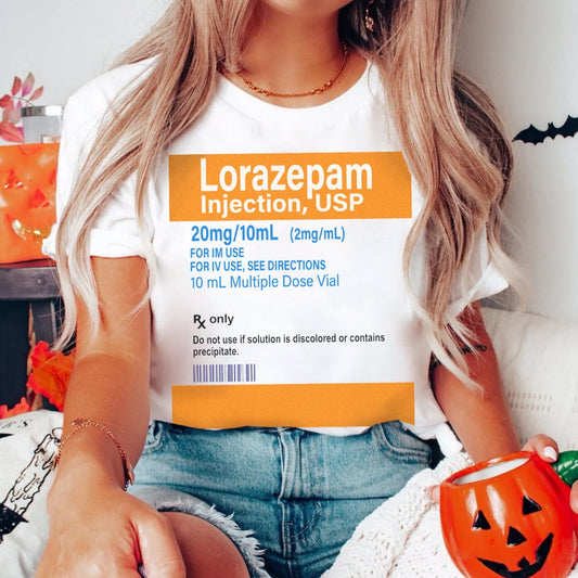 Lorazepam Label T-Shirt