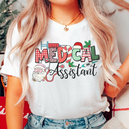 Medical Assistant Christmas T-Shirt