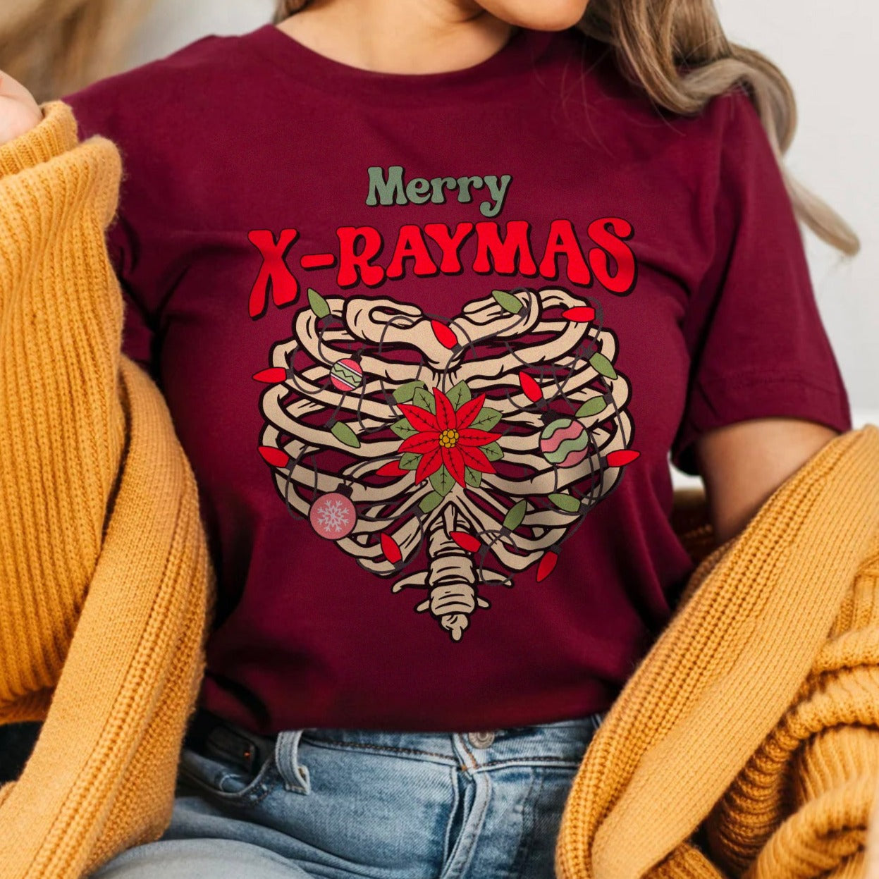 Merry XRaymas TShirt Shift Drip Co.