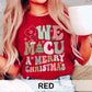 Retro We MICU Nurse Christmas T-Shirt