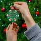 Skull & Bones Snowflake Ceramic Ornament