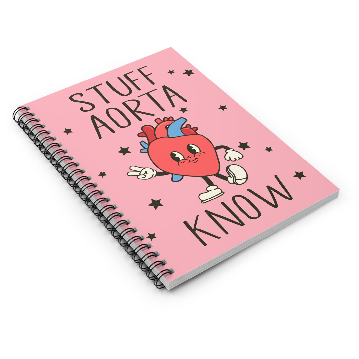 Stuff Aorta Know Spiral Notebook