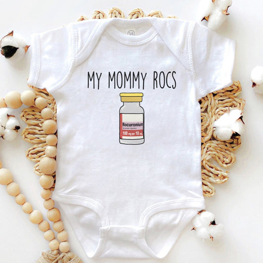 My Mommy Rocs Baby Onesie