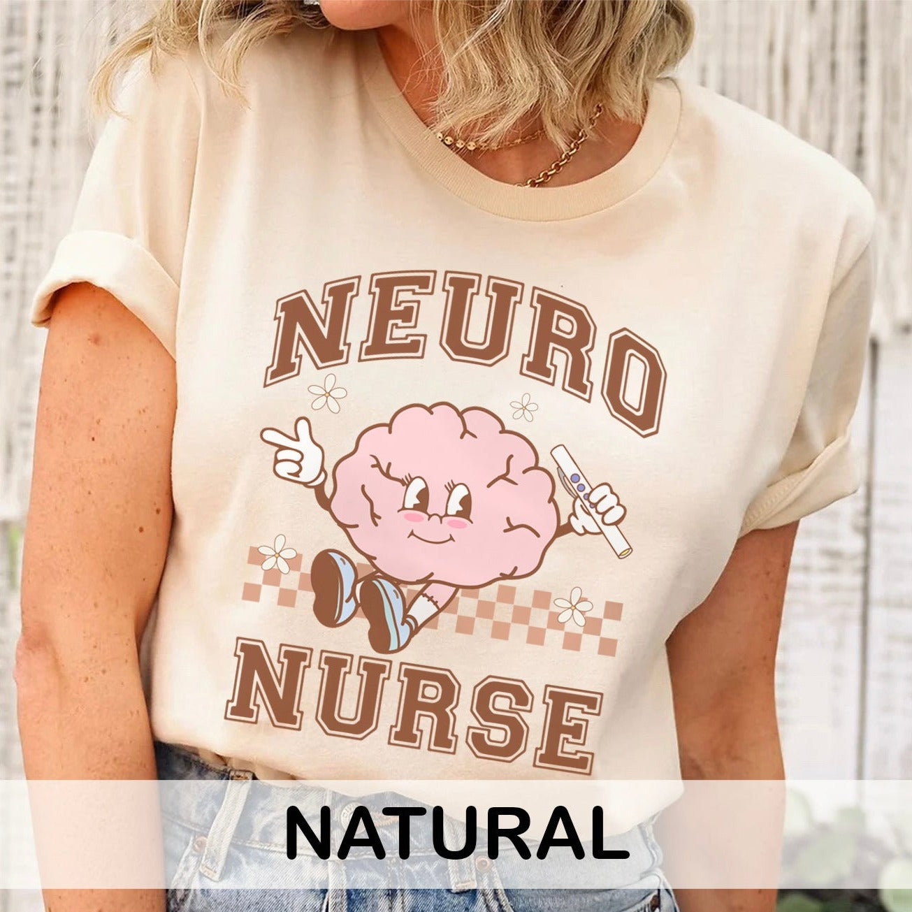 Retro Neuro Nurse T-Shirt