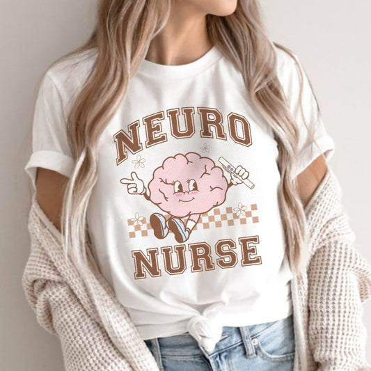 Retro Neuro Nurse T-Shirt