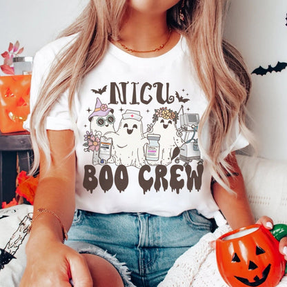 NICU Boo Crew Ghosts TShirt