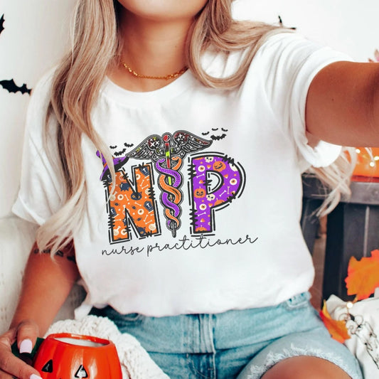 Nurse Practitioner Halloween T-Shirt