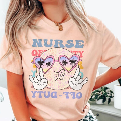 Retro Nurse Off Duty T-Shirt