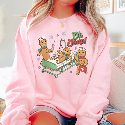 Oh Snap Gingerbread Cookies Sweatshirt