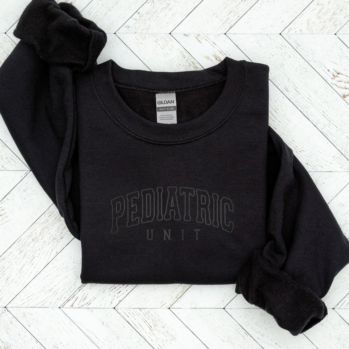 Embroidered Pediatrics Sweatshirt