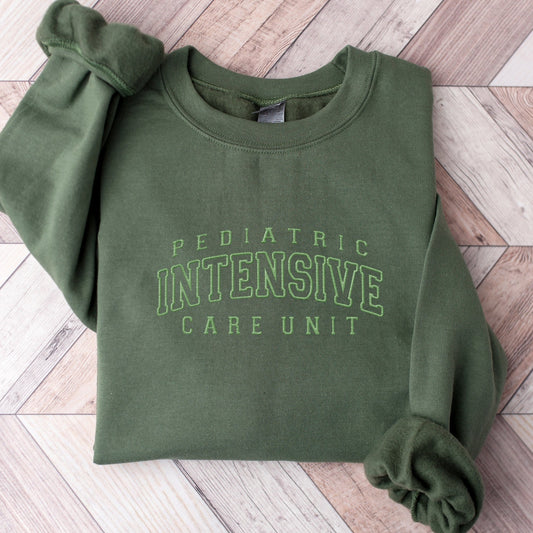 Embroidered PICU Sweatshirt