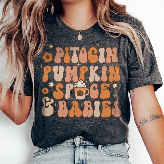 Pitocin, Pumpkin Spice & Babies T-Shirt