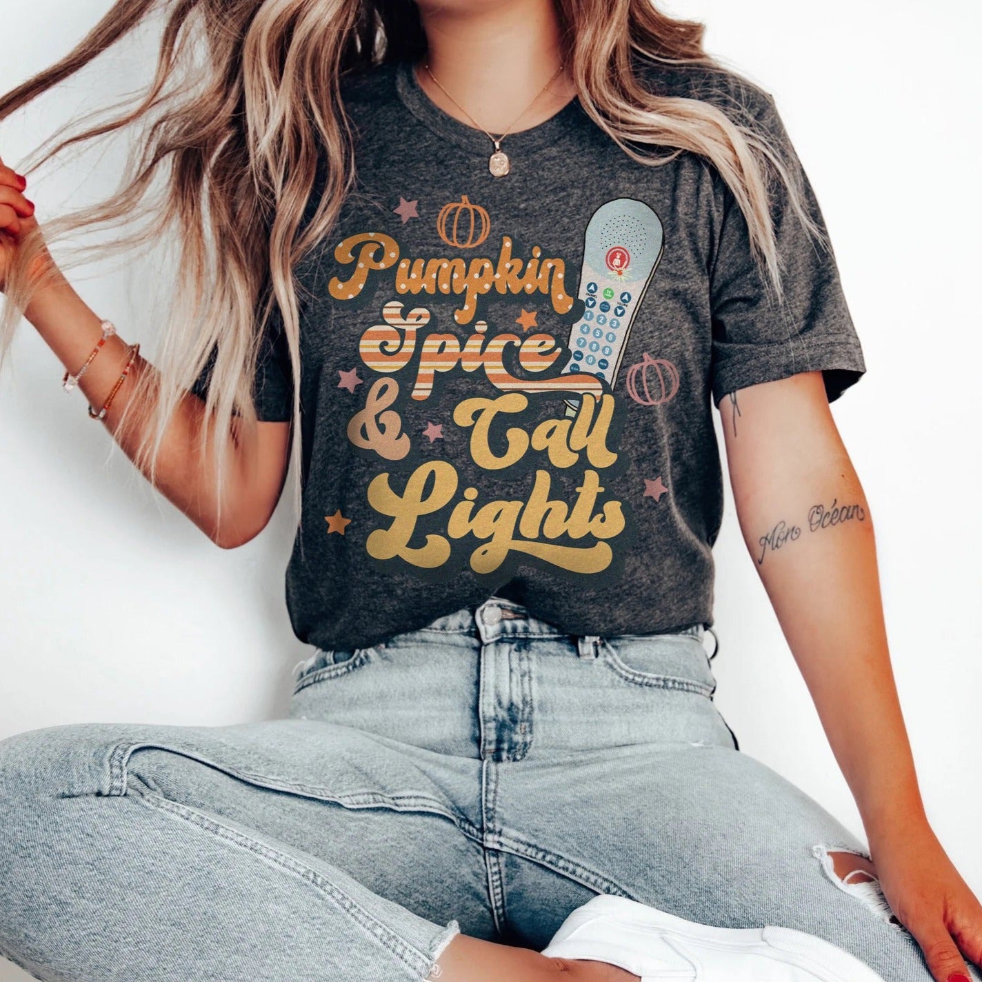 Pumpkin Spice & Call Lights T-Shirt