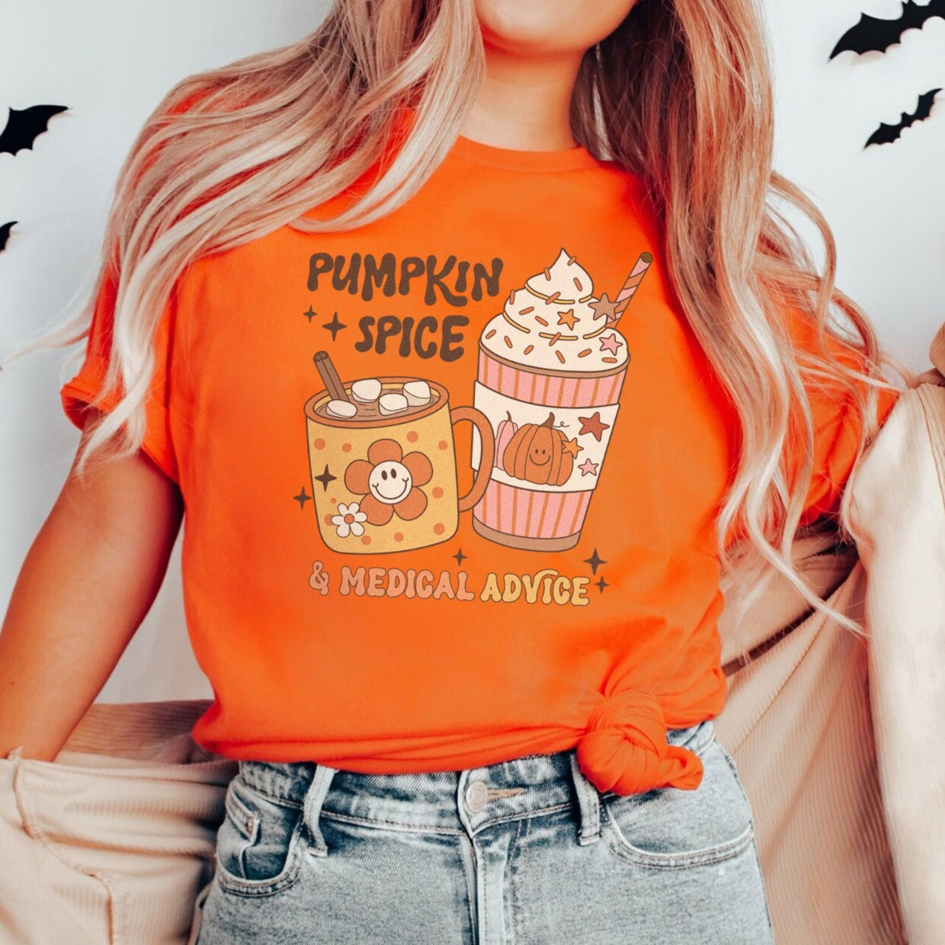Pumpkin Spice & Medical Advice T-Shirt