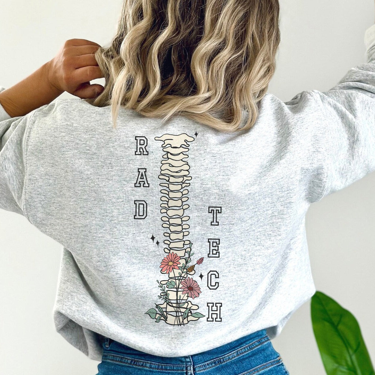 Rad Tech Spine (Back Design) Sweatshirt