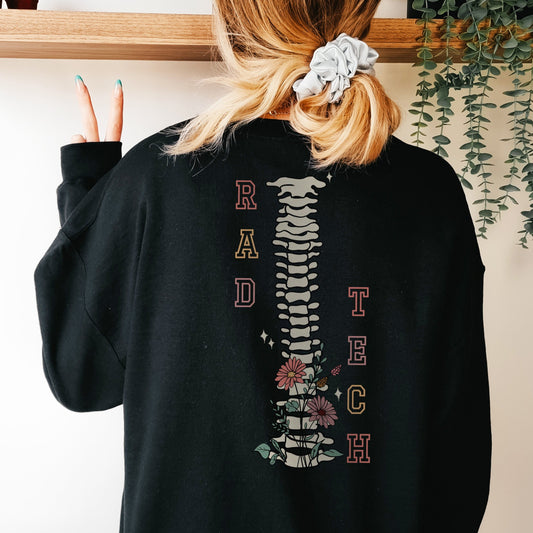 Rad Tech Spine (Back Design) Sweatshirt