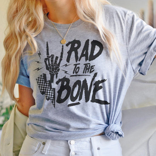 Rad to the Bone Lightning Bolt T-Shirt