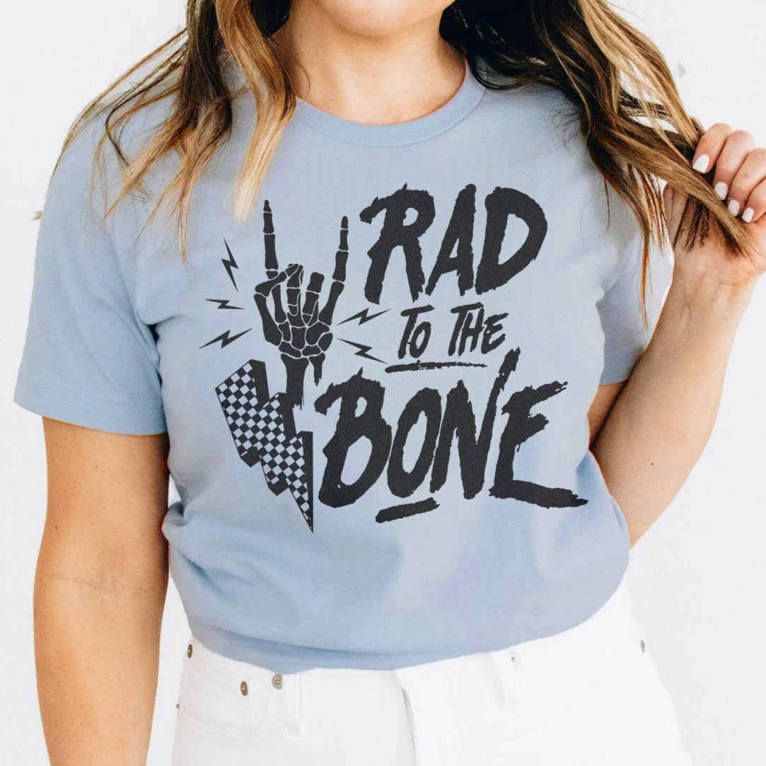 Rad to the Bone Lightning Bolt T-Shirt