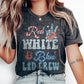 Red, White & Blue L&D Crew T-Shirt