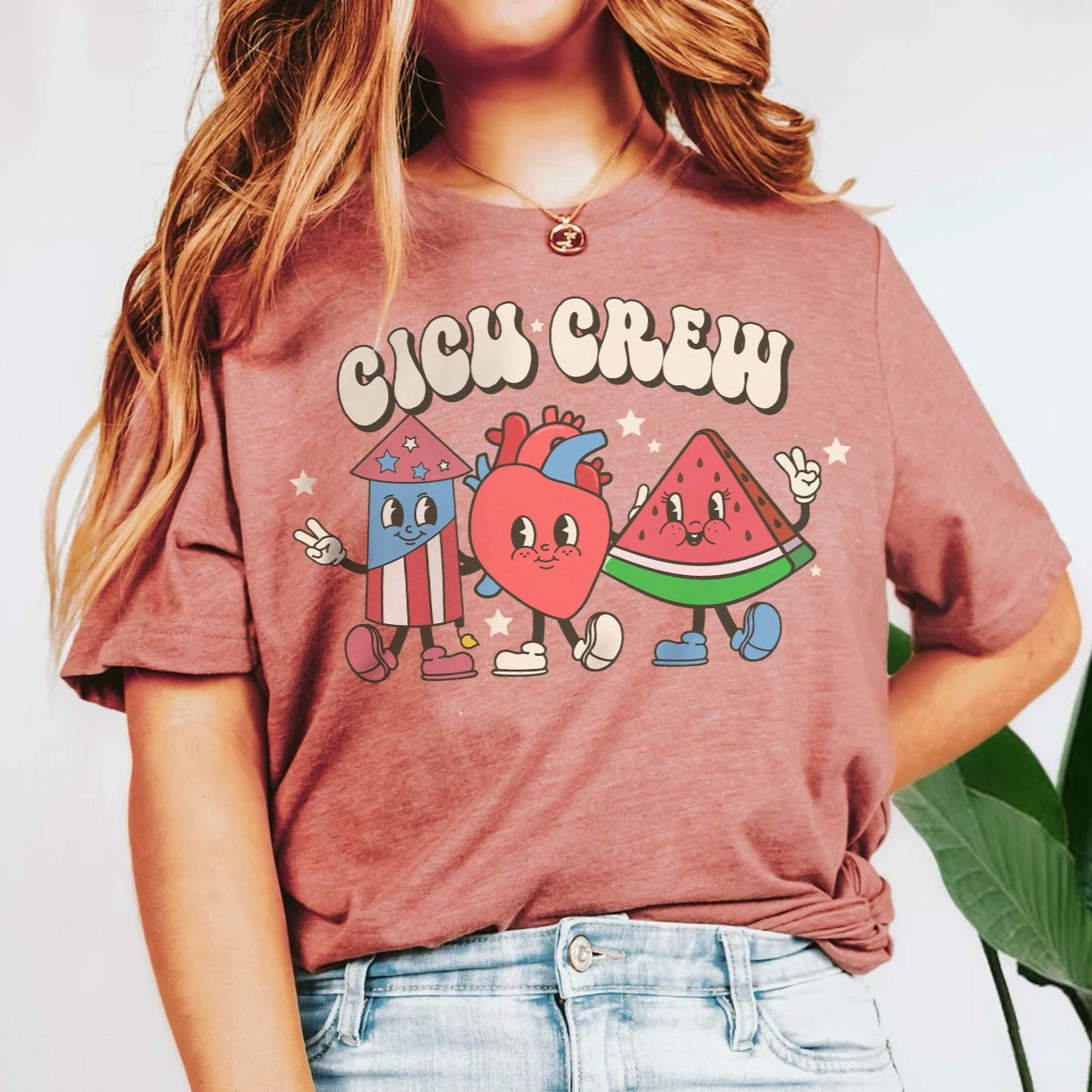 Retro CICU Crew July 4th T-Shirt