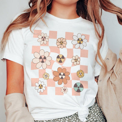 Groovy Radiology Flowers T-Shirt