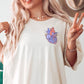 Retro Go with the (Heart) Flow (Back Design) T-Shirt