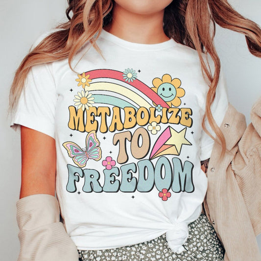 Retro Metabolize to Freedom T-Shirt