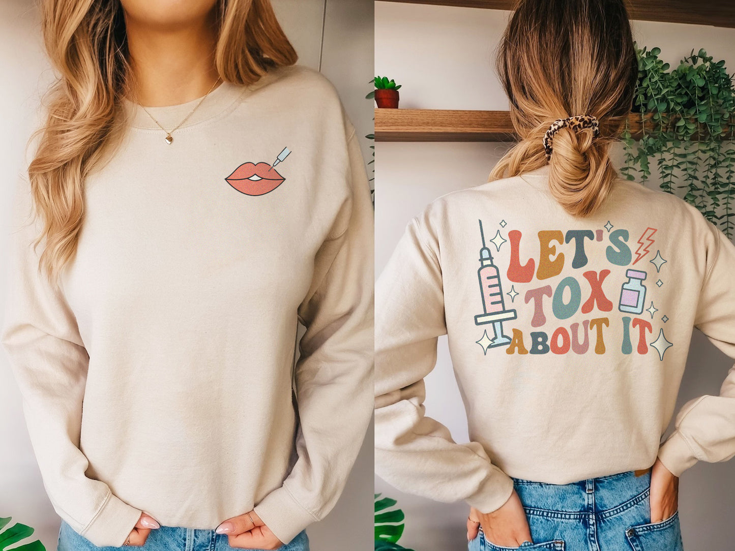 Let's Tox About It Sweatshirt