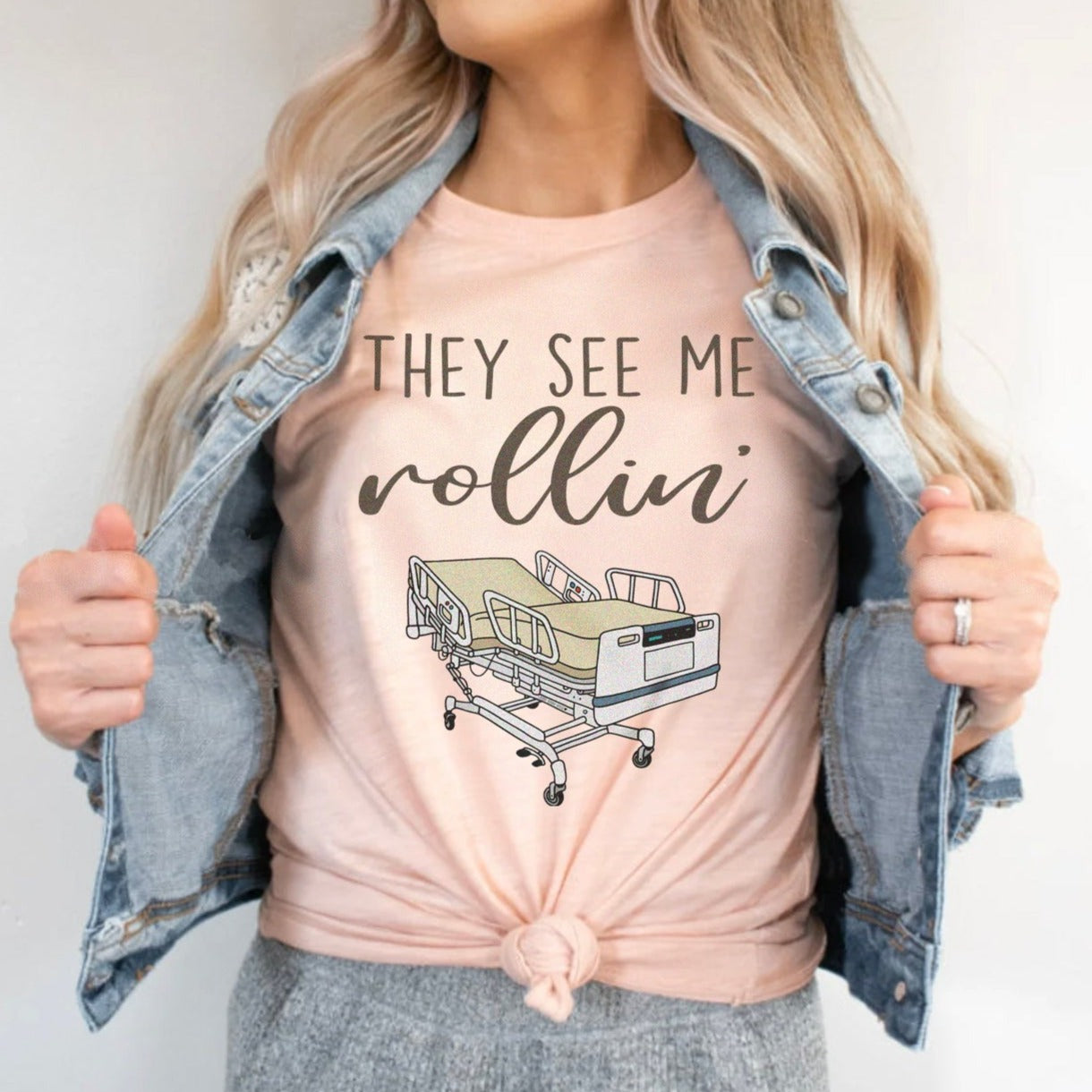 They See Me Rollin' Stretcher T-Shirt