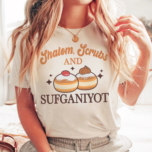 Shalom, Scrubs & Sufganiyot T-Shirt