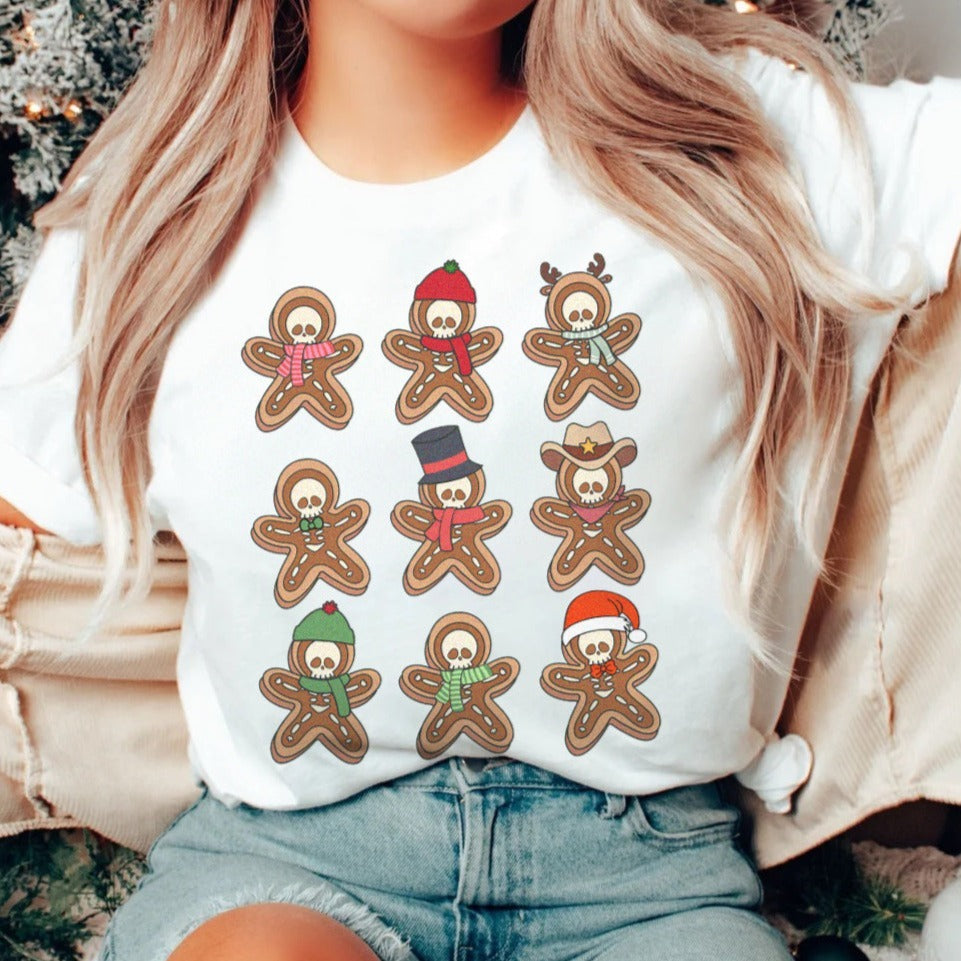 Skeleton Gingerbread Cookies T-Shirt