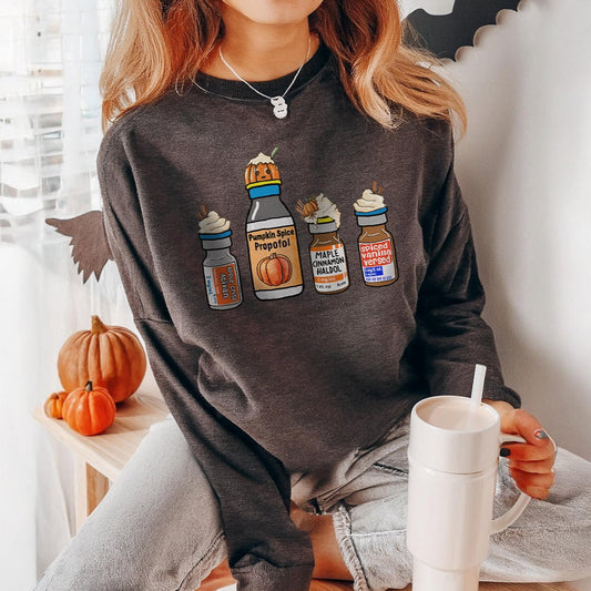 Pumpkin Spice Propofol Long Sleeve Shirt