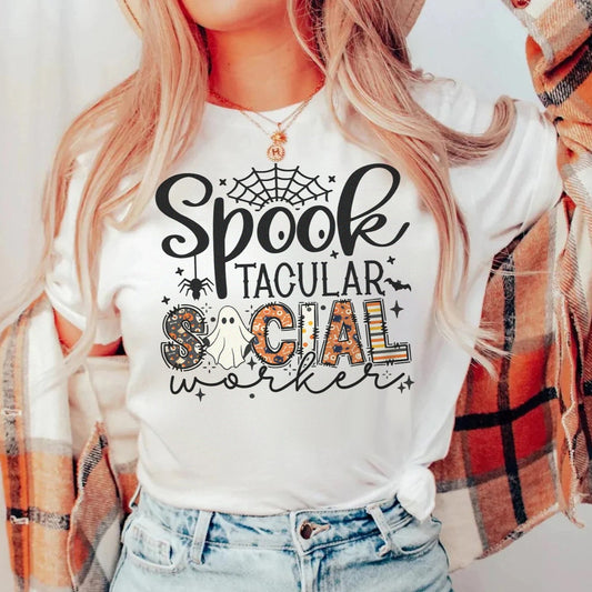 Spooktacular Social Worker T-Shirt