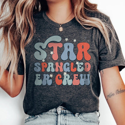 Star Spangled ER Crew T-Shirt