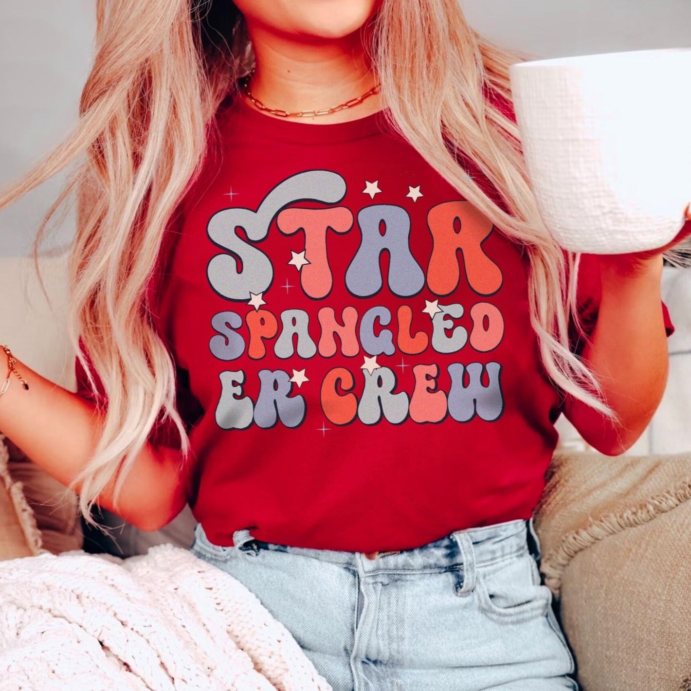 Star Spangled ER Crew T-Shirt