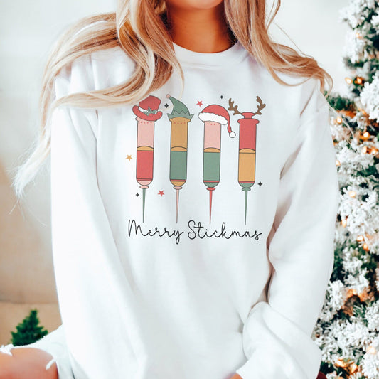 Merry Stickmas Sweatshirt