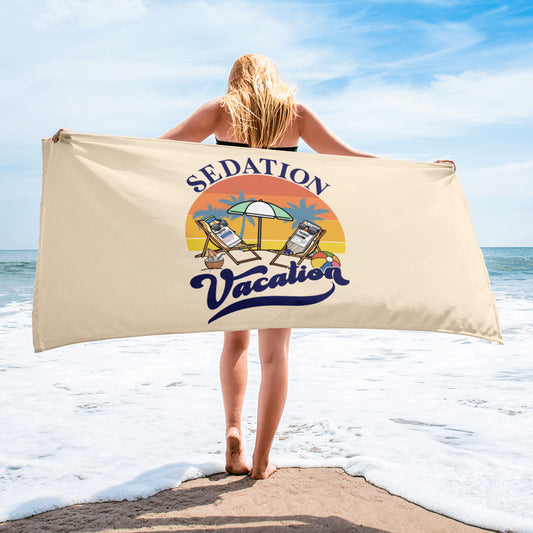 Sedation Vacation Towel