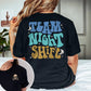 Team Night Shift (Back Design) T-Shirt