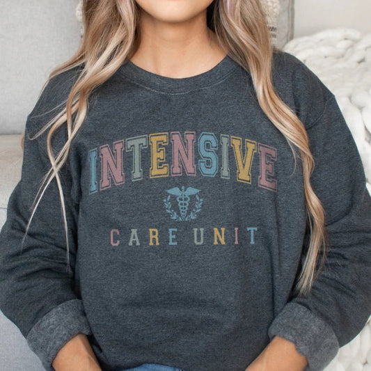 Colorful Varsity ICU Sweatshirt