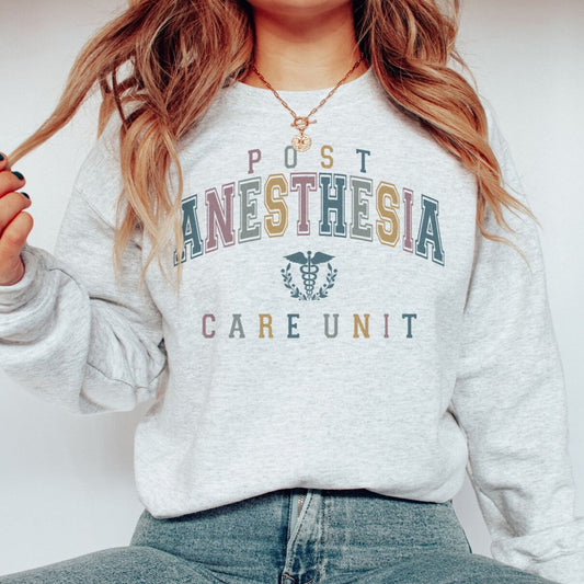 Colorful Varsity PACU Sweatshirt